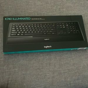 K740 Illuminated Corded Keyboard